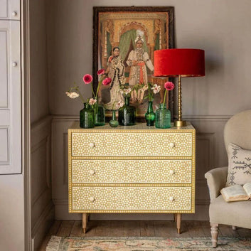 Jaipur  chest of drawers in bone inlay by Ashborn furniture | Image 2