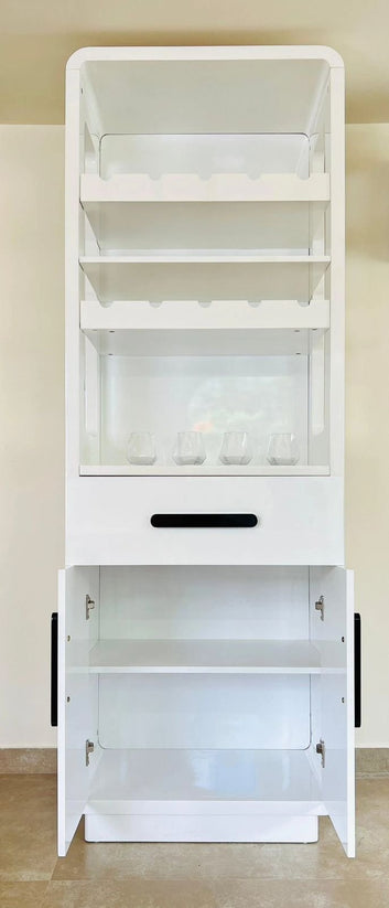 white bar cabinet By Ashborn furniture | Image 2