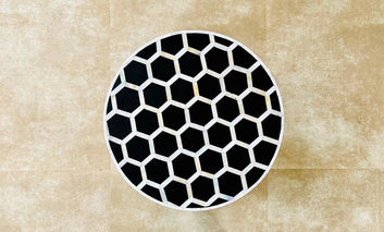 honey comb end table    by Ashborn Furniture | Image 2