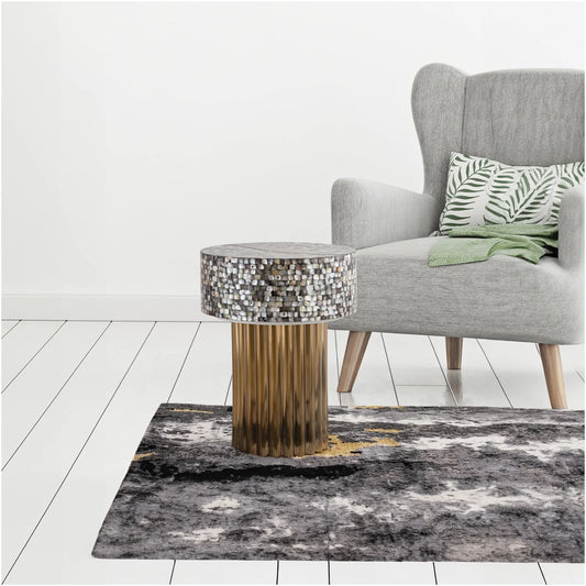 Eden mother of pearl side table