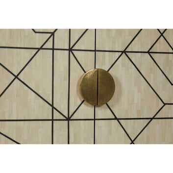 opulent bone inlay bar cabinet by Ashborn furniture | Image 2
