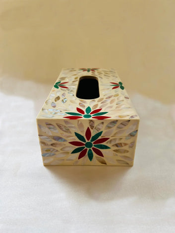 Opulent Pearl Tissue Box BY Ashborn furniture | Image 2
