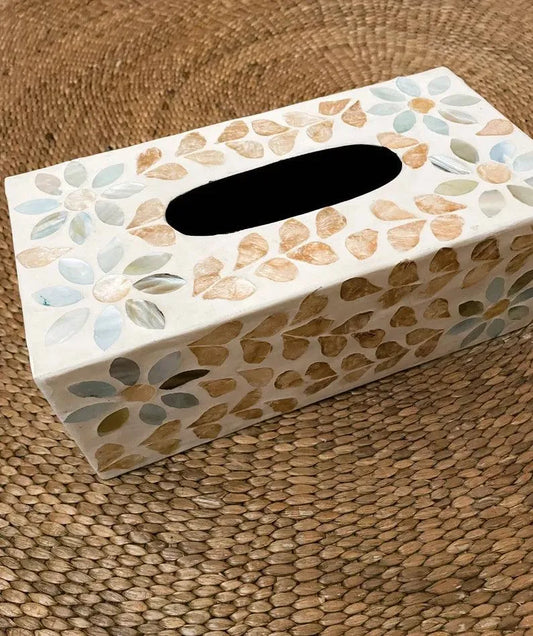 Garden Grace Tissue Box by Ashborn furniture