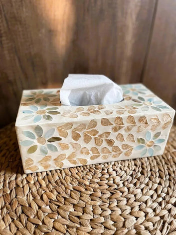 Garden Grace Tissue Box by Ashborn furniture | Image 2