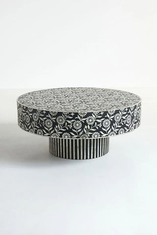 Jodha Arden Coffee Table In Bone Inlay      by Ashborn Furniture