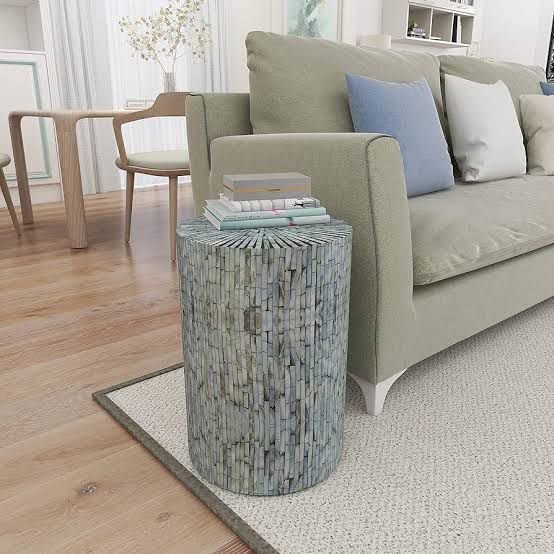 pearl garden mother of pearl side table