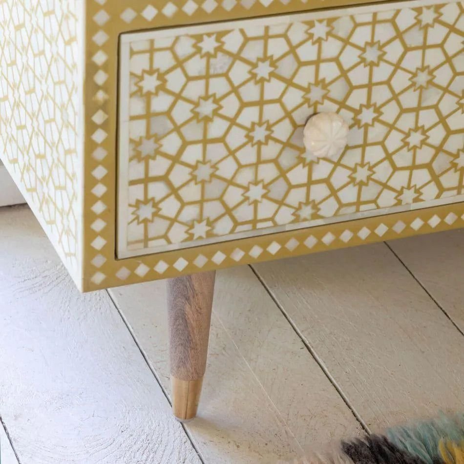 Jodha furniture Jaipur  chest of drawers in bone inlay - Image 6