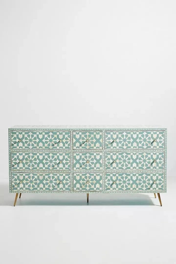 Jodha furniture moroccan Nine Bone inlay chest of drawer - Image 3