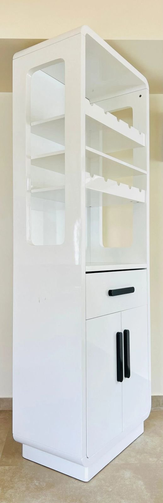 Jodha furniture  white bar cabinet - Image 3