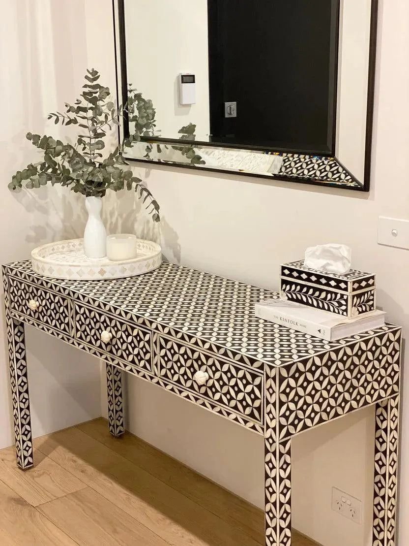 Jodha furniture pure harmony console table in bone inlay      by Ashborn Furniture - Image 2