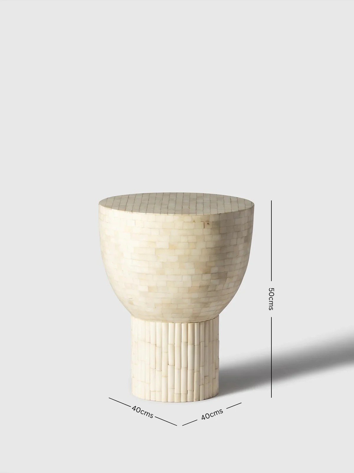 Jodha furniture Heritage bone inlay Side table By Ashborn - Image 6
