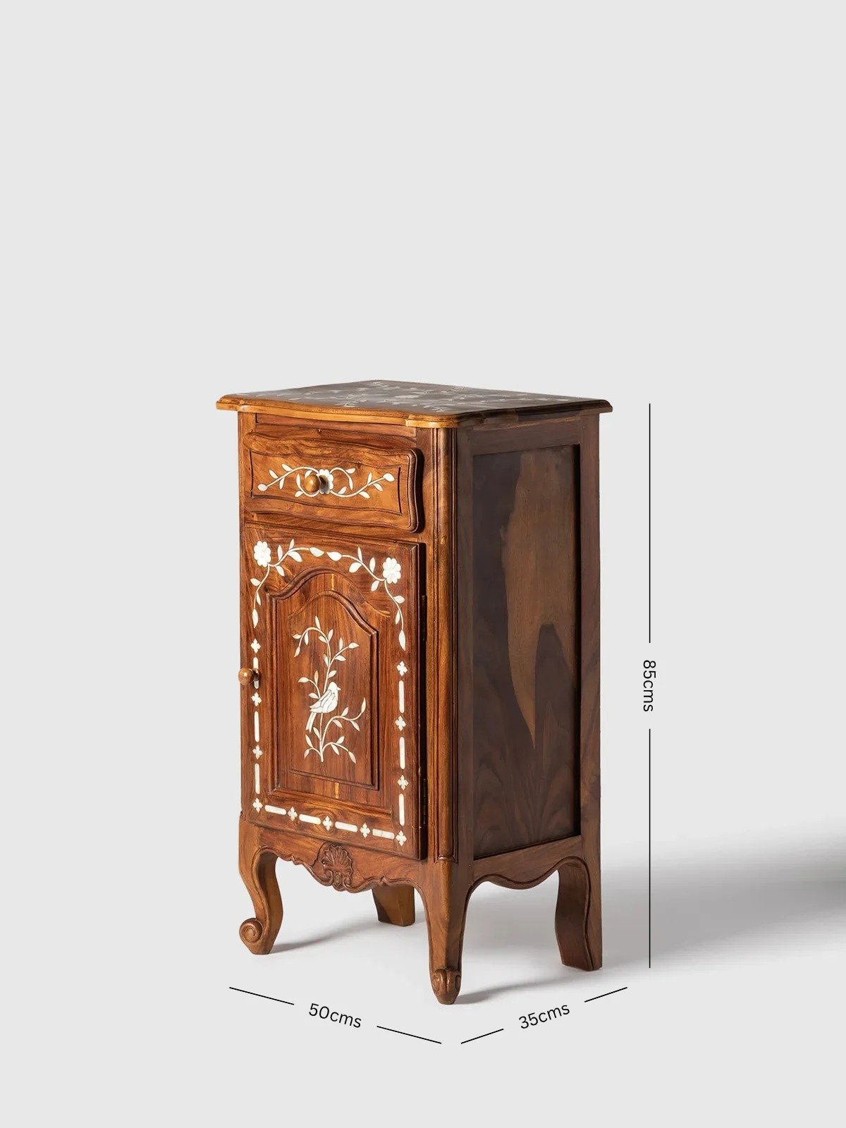 Jodha furniture Aspen mother of pearl side table by Ashborn furniture - Image 7