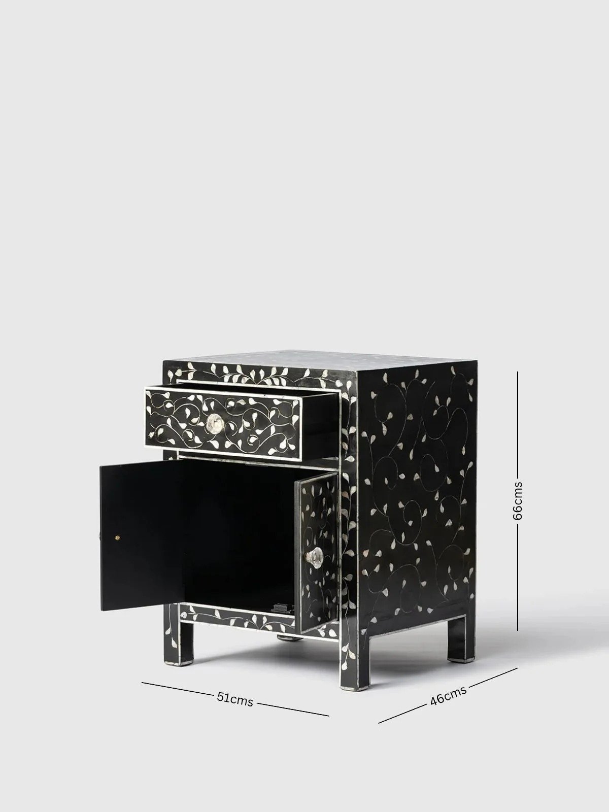 Jodha furniture Luna mother of pearl side table - Image 6