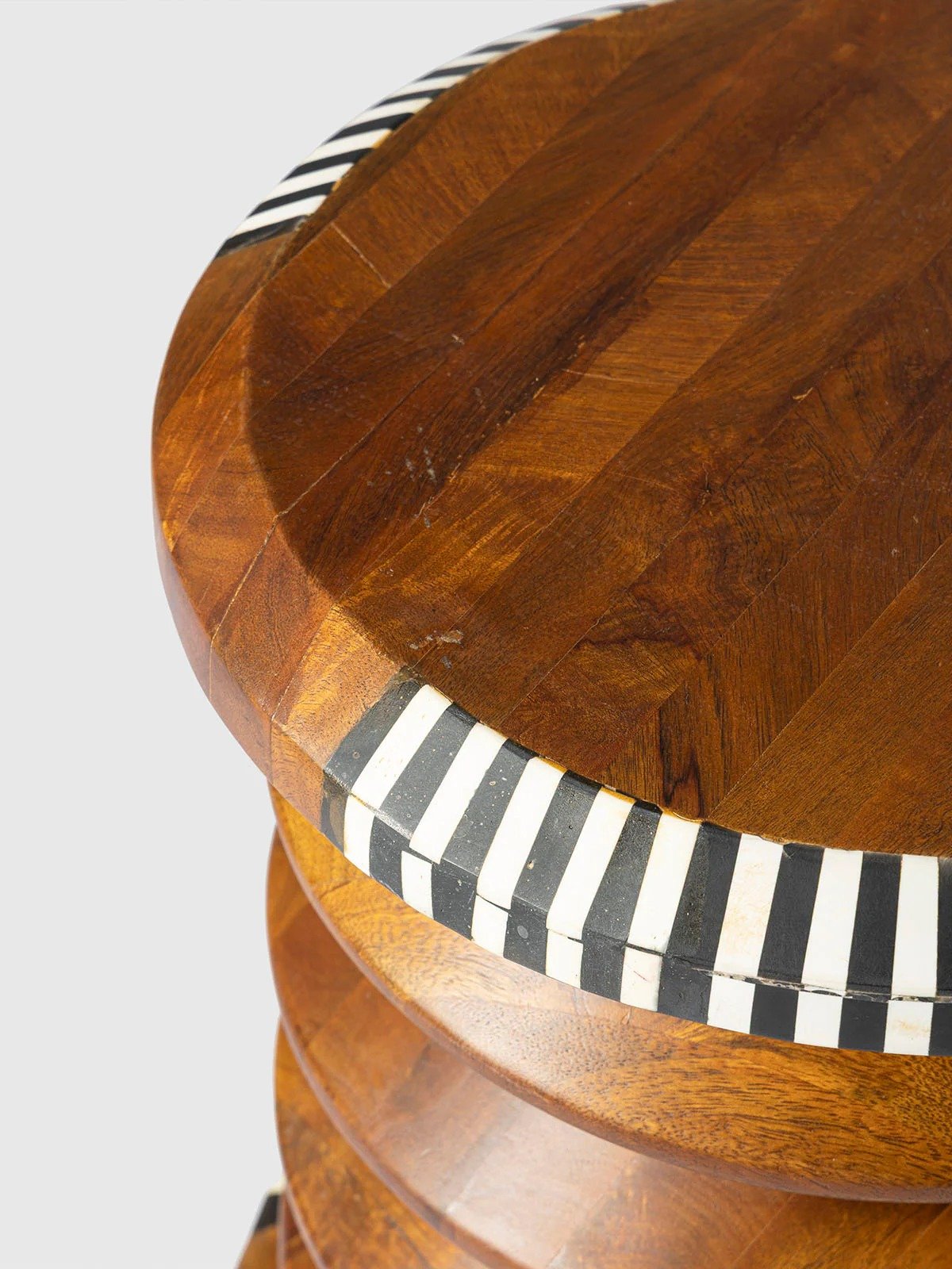 Jodha furniture Royale Bone inlay Side table by Ashborn furniture - Image 4