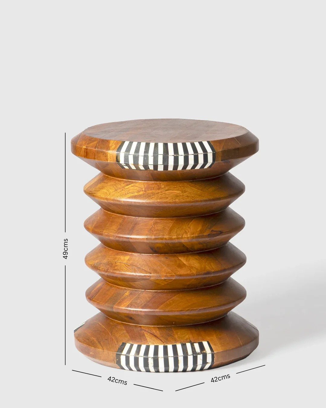 Jodha furniture Royale Bone inlay Side table by Ashborn furniture - Image 5
