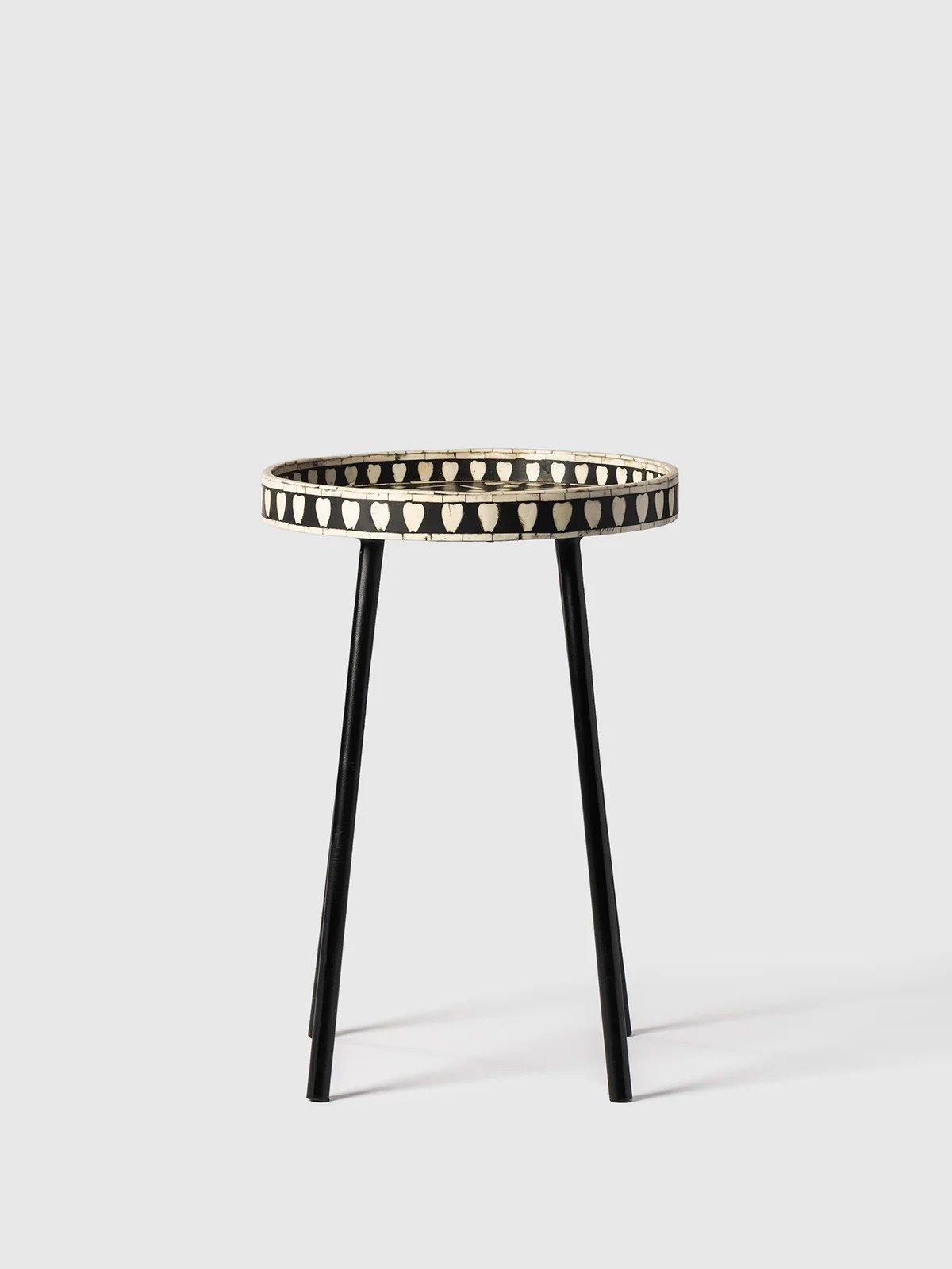 Jodha furniture oslo bone inlay side table By Ashborn furniture - Image 5