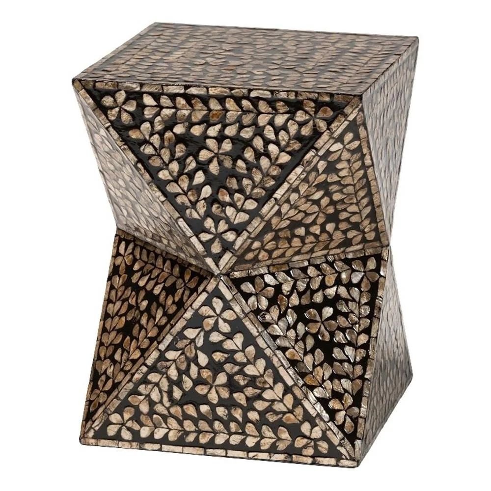 Petal Luxe mother of pearl side table - Image 2