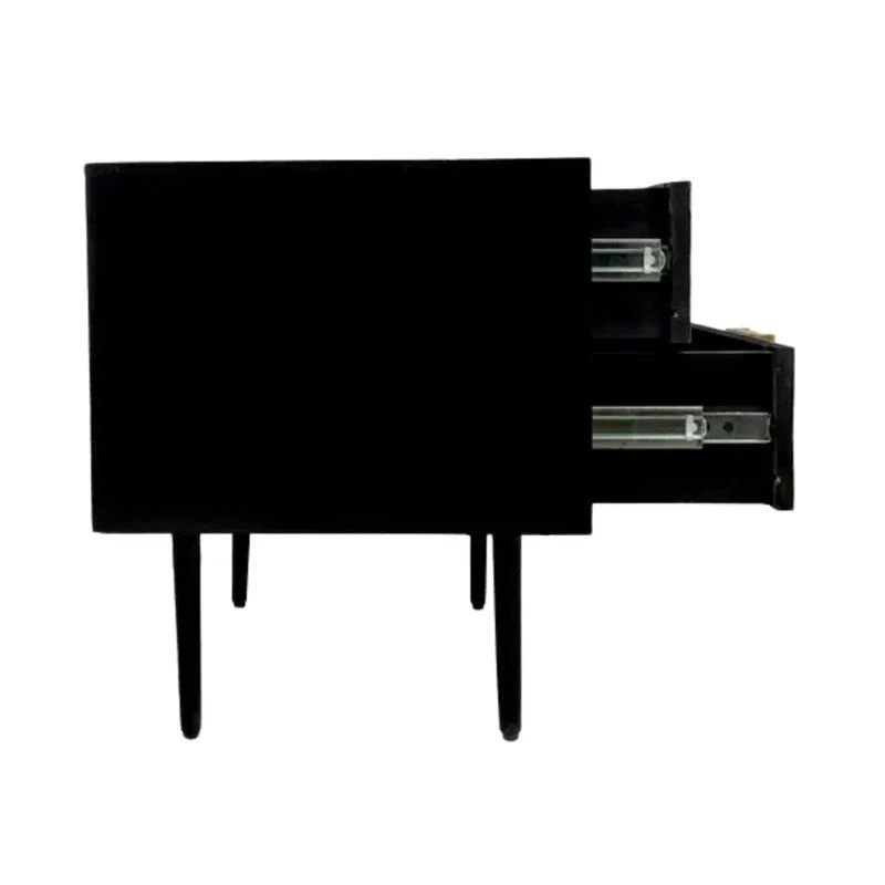 Hexa bone inlay side table by ashborn furniture - Image 3