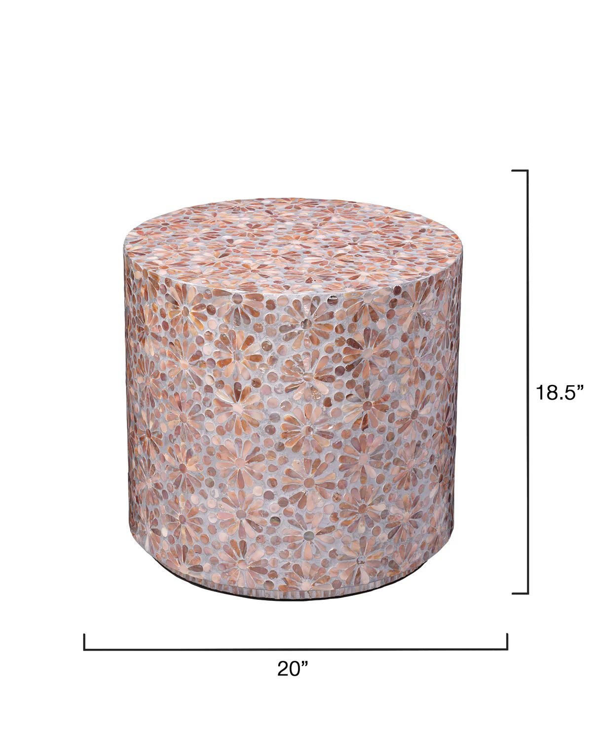 daliya mother of pearl side table By Ashborn furniture - Image 5