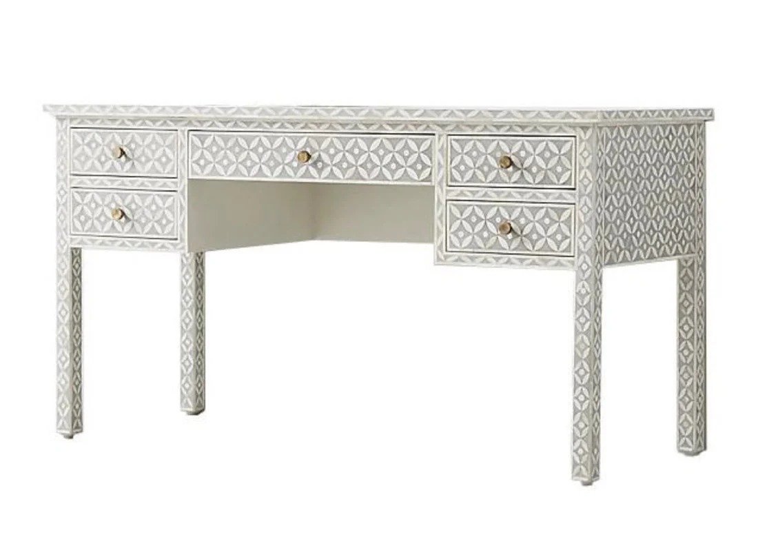 Symphony bone inlay console table By Ashborn furniture - Image 2
