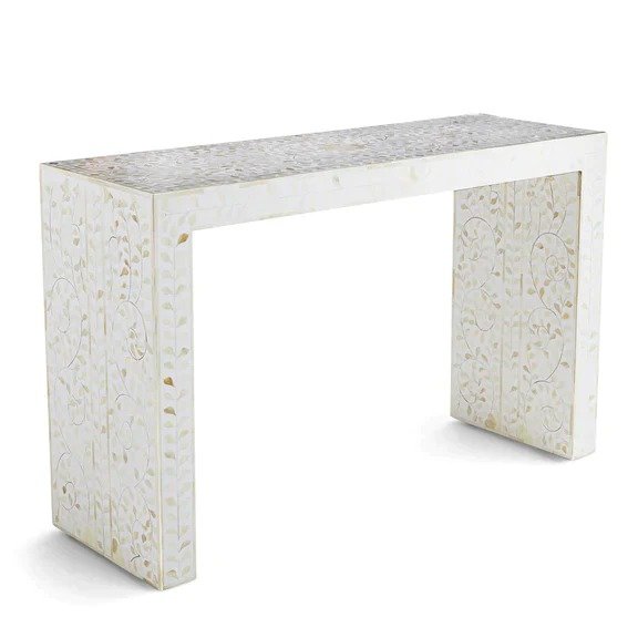 Valencia Mother of pearl console table By Ashborn furniture - Image 3