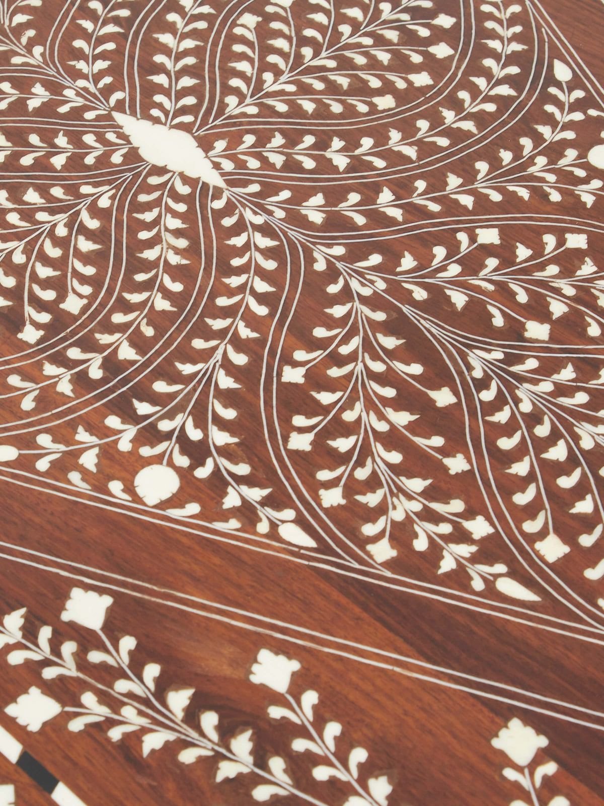 Artisan bone inlay console table by Ashborn furniture - Image 2