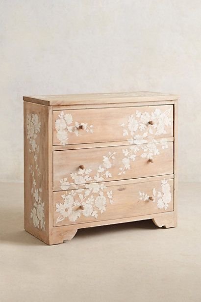 heritage bloom mother of pearl chest of drawer By Ashborn furniture - Image 2