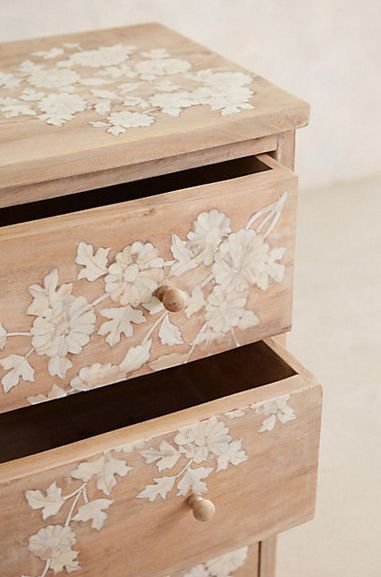 heritage bloom mother of pearl chest of drawer By Ashborn furniture - Image 3
