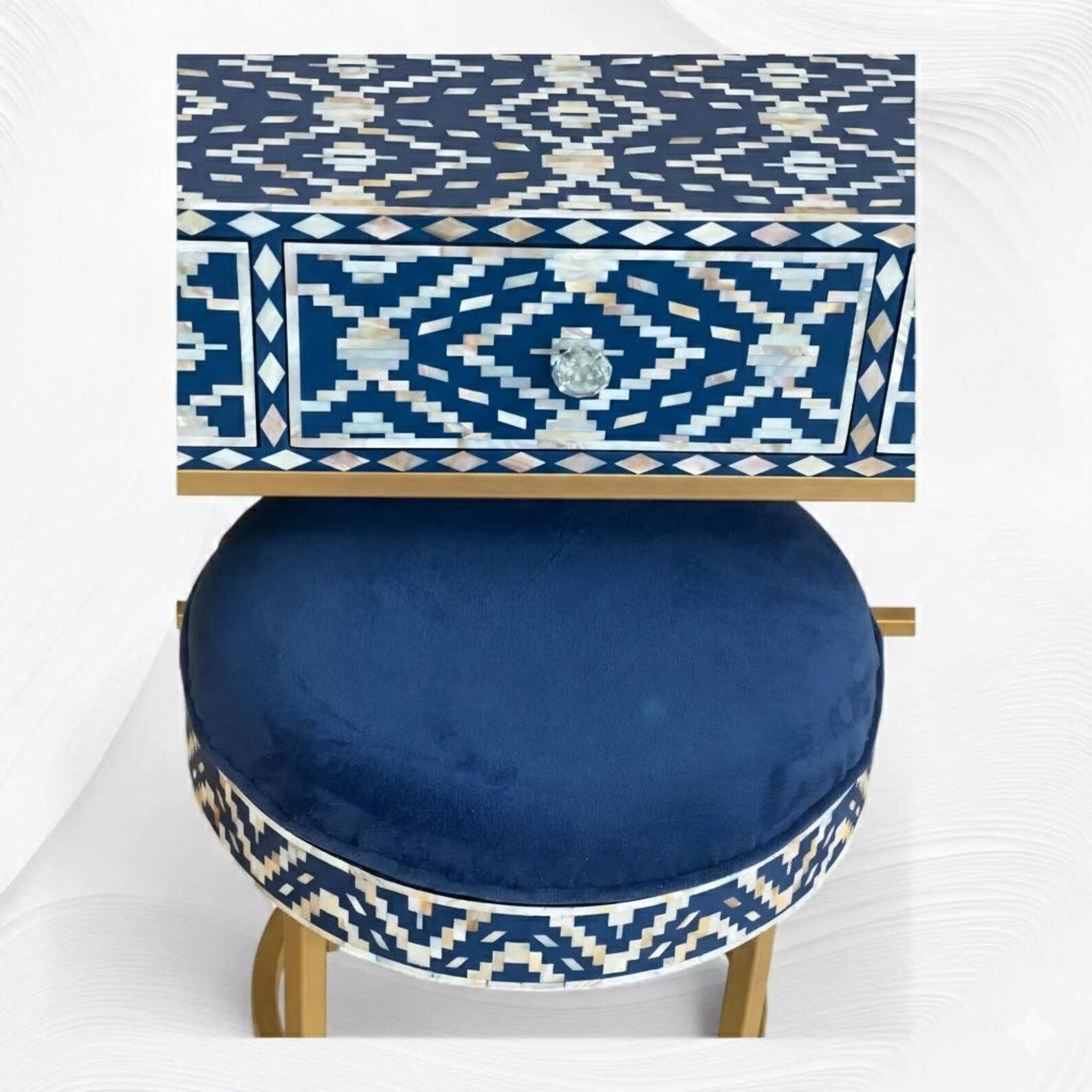 Ikkath Pattern dressing table By Ashboorn furniture - Image 2
