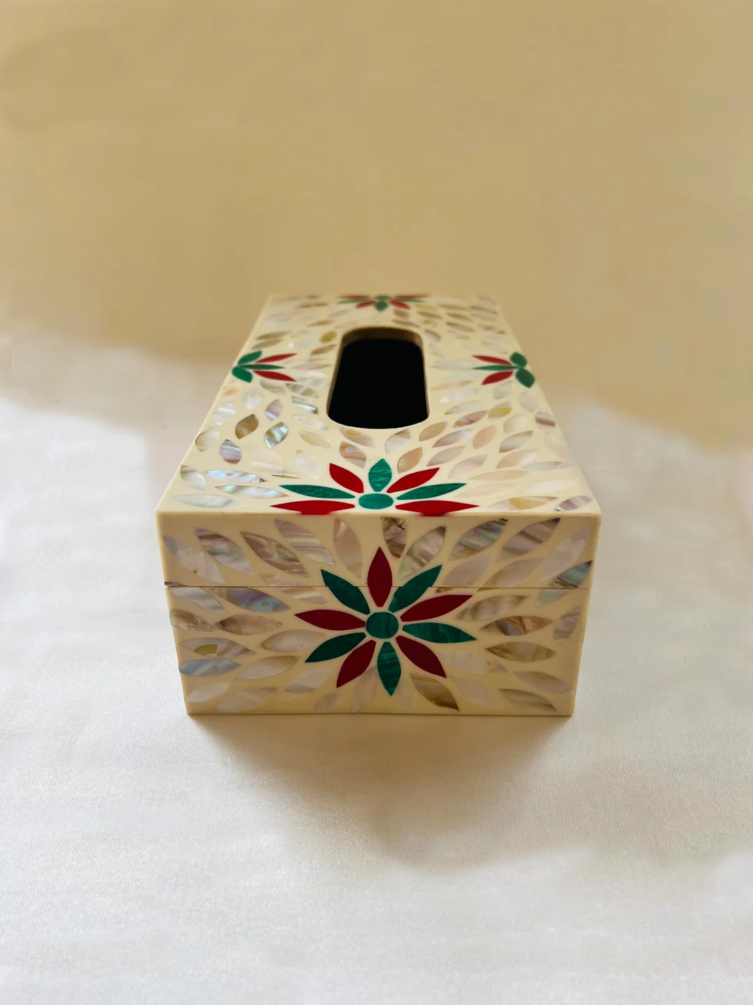 Opulent Pearl Tissue Box BY Ashborn furniture - Image 2