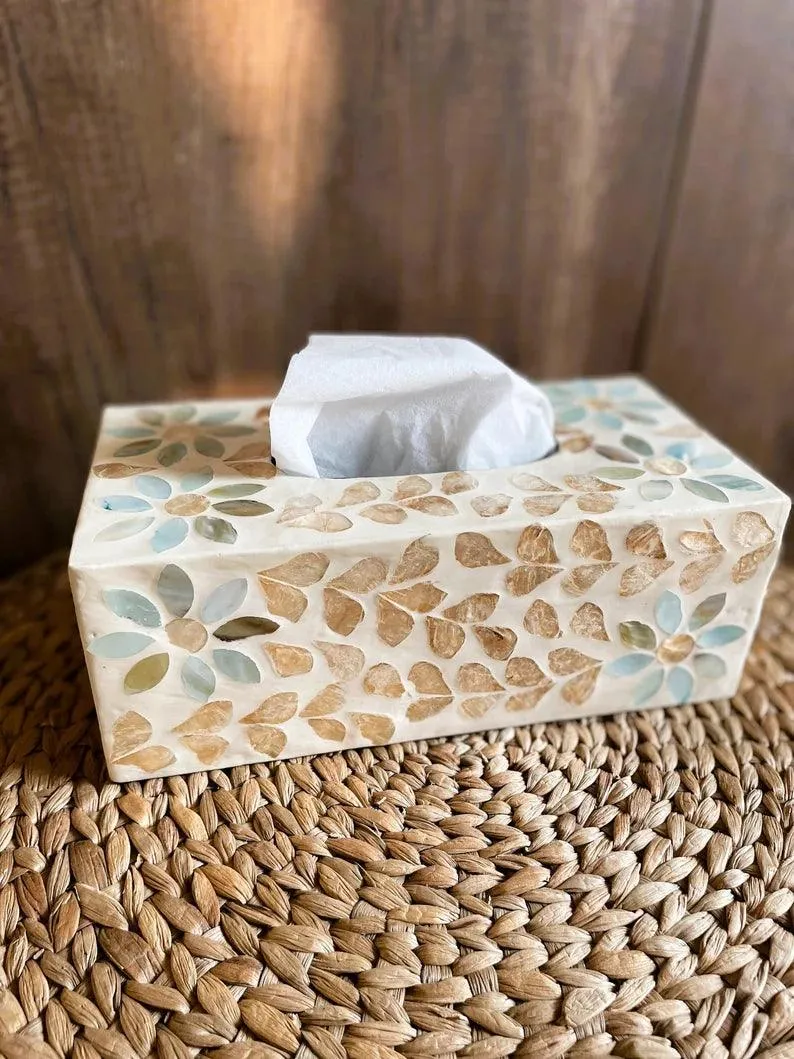 Garden Grace Tissue Box by Ashborn furniture - Image 2