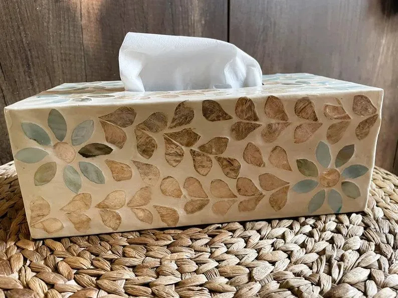 Garden Grace Tissue Box by Ashborn furniture - Image 3